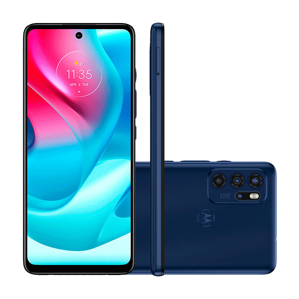 Motorola Moto G60S 128GB 6GB Azul Android Desbloqueado image number 1